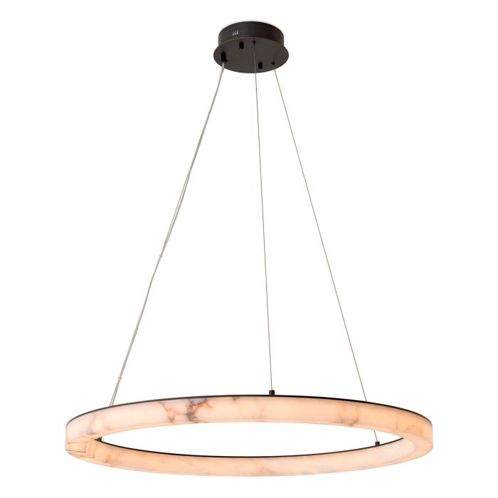 Lustre en bronze et en albâtre | Eichholtz Sankt Gallen L
