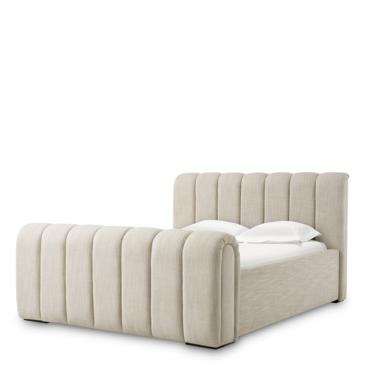 Cadre de lit en albury beige | Eichholtz Kayden - vue principale | REMO-HOME