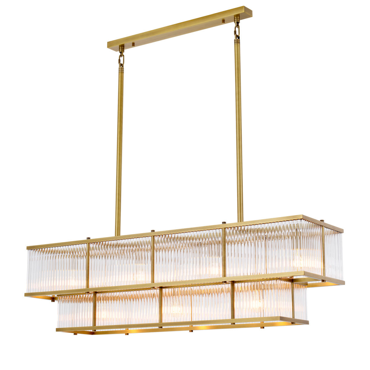 Chandelier en laiton antique | Eichholtz Le Marais - vue principale | REMO-HOME