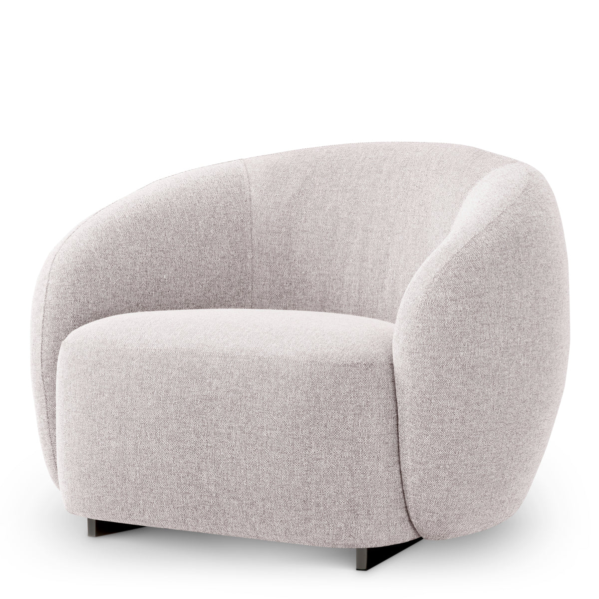 Chaise d'extérieur en tissu lucio sable | Eichholtz Brice - vue principale | REMO-HOME