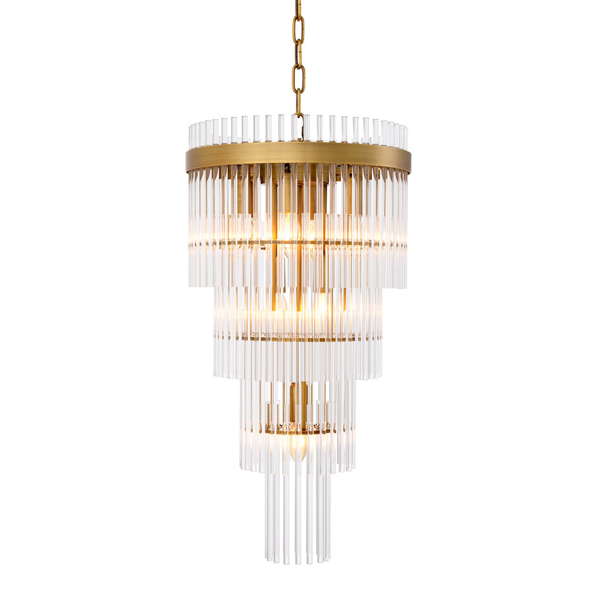 Chandelier en laiton antique | Eichholtz Yara S - vue principale | REMO-HOME