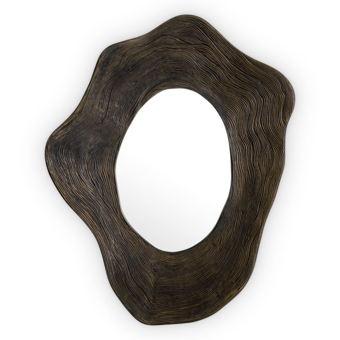 Miroir organique en bronze | Eichholtz Pavona