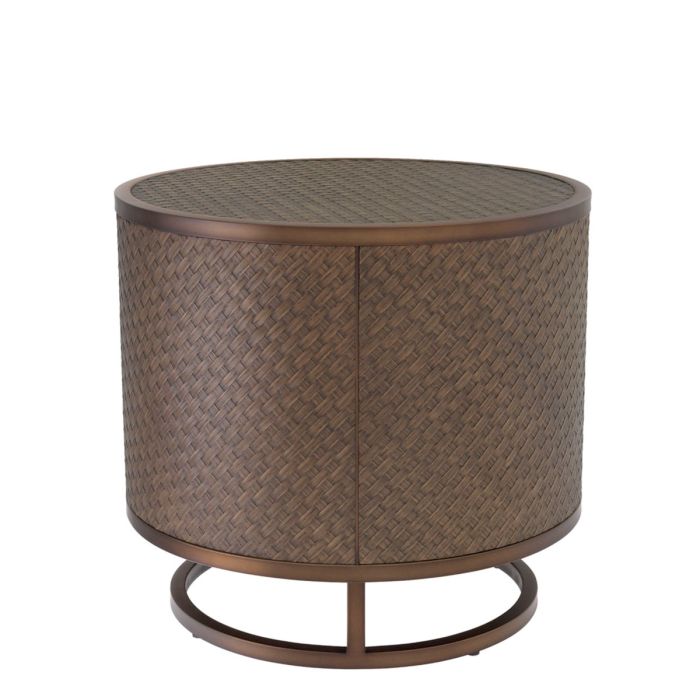 Table d'appoint en chêne tressé | Eichholtz Napa Valley