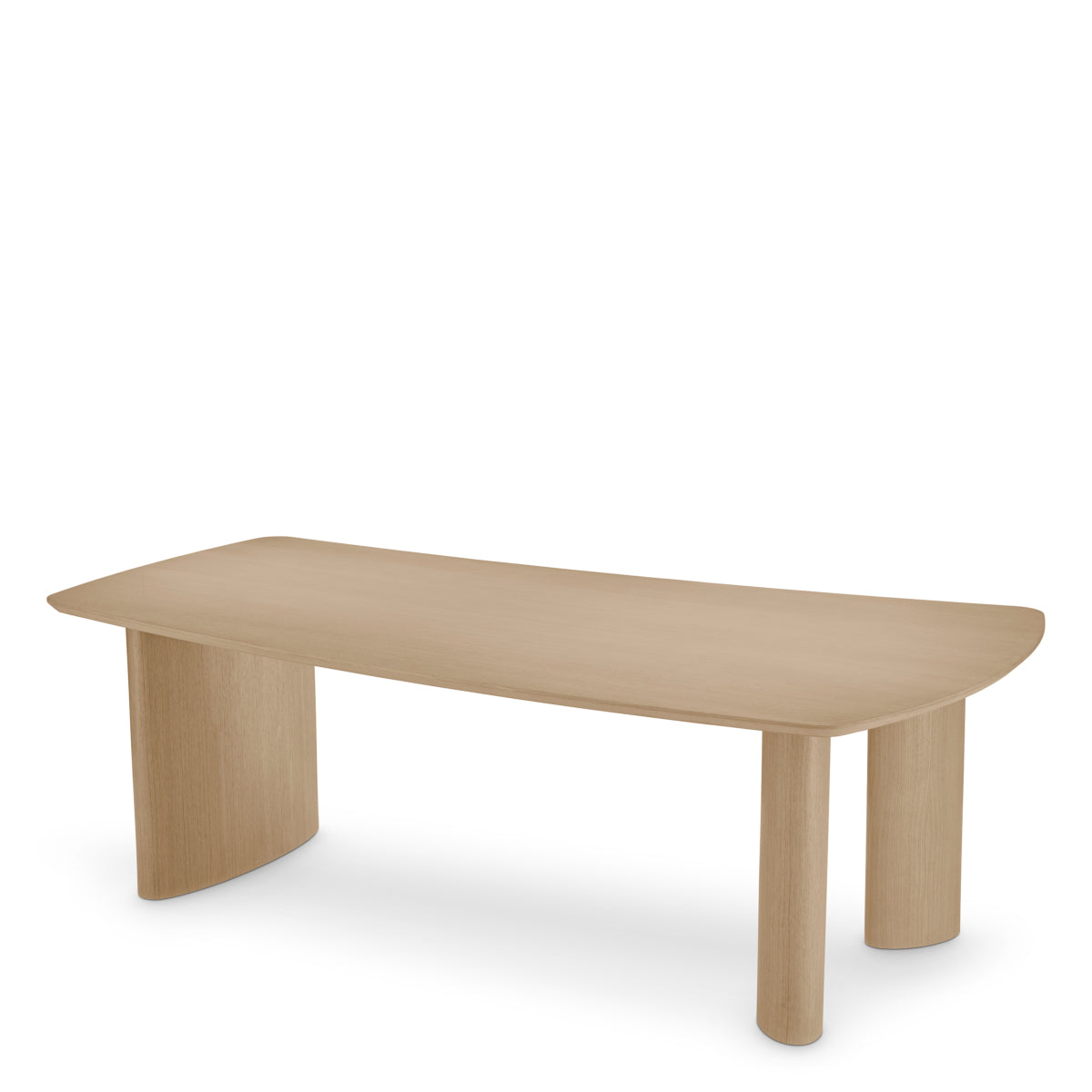 Table à manger en placage chêne naturel | Eichholtz Bergman S - vue principale | REMO-HOME
