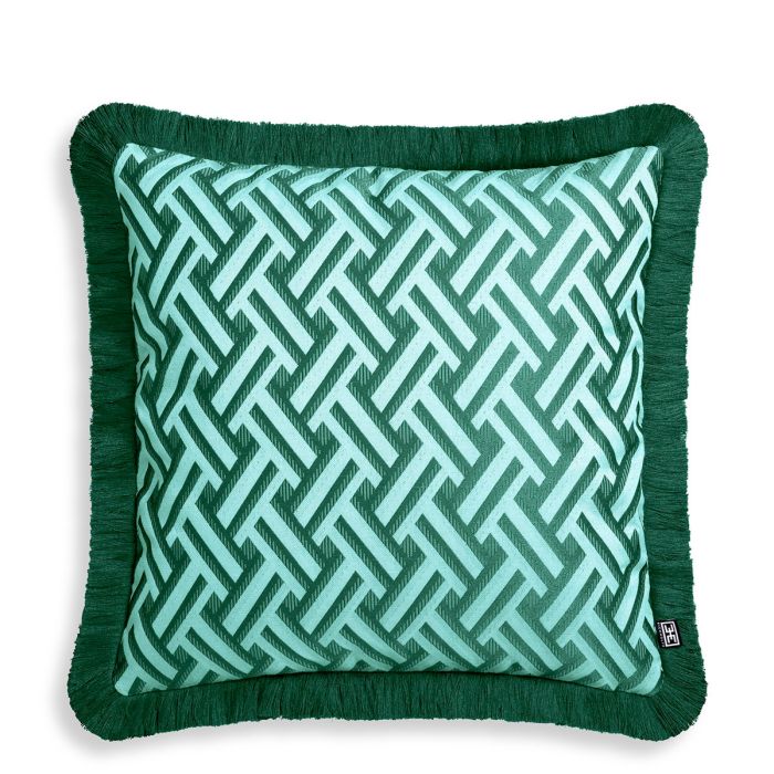 Coussin carré en tissu vert | Eichholtz Doria S