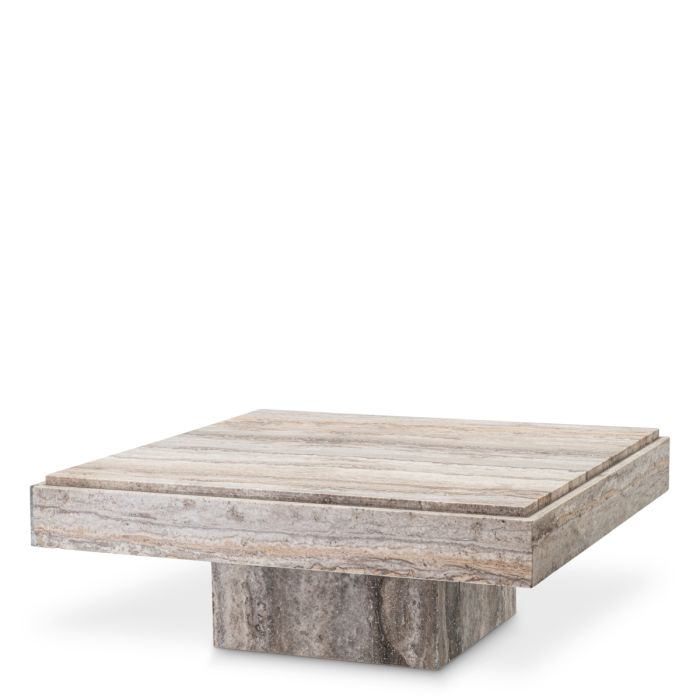 Table basse en travertin | Eichholtz Sartoria