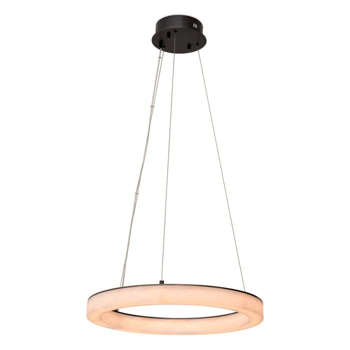Lustre en bronze et en albâtre | Eichholtz Sankt Gallen S