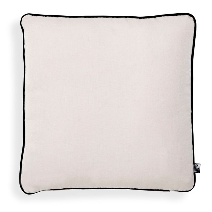 Coussin de dossier extérieur blanc et noir | Eichholtz Universal