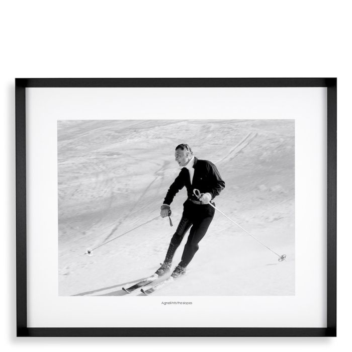 Photographie noire et blanche | Eichholtz Agnelli Hits the Slopes