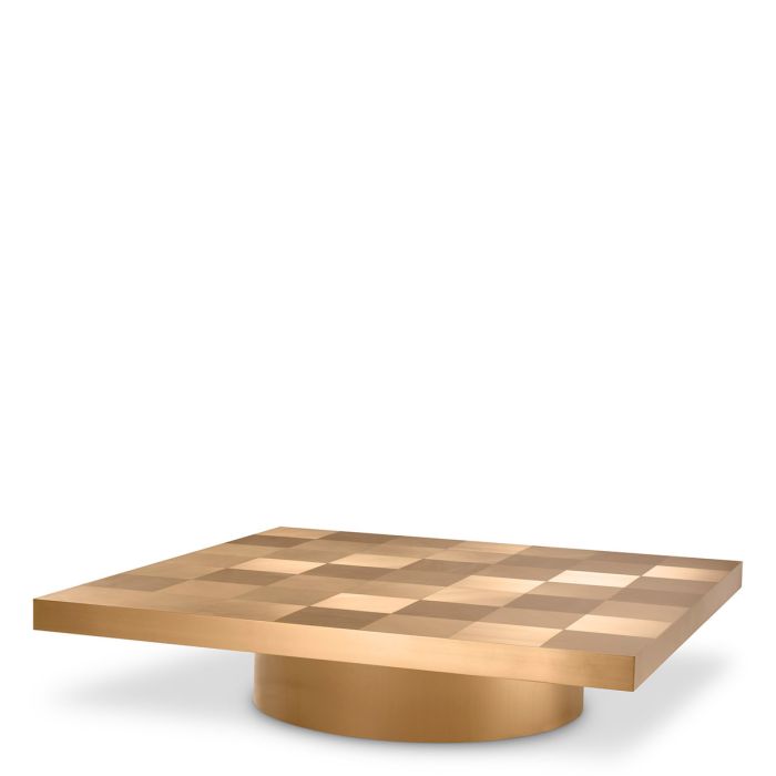 Table basse en laiton brossé | Eichholtz Laporte