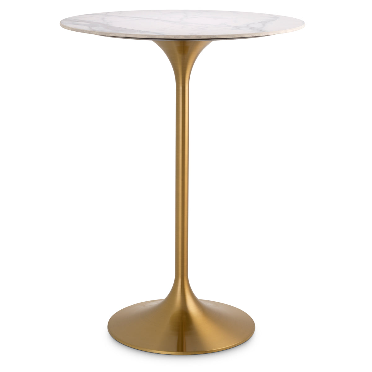Table de bar en effet marbre blanc | Eichholtz Tazio - vue principale | REMO-HOME