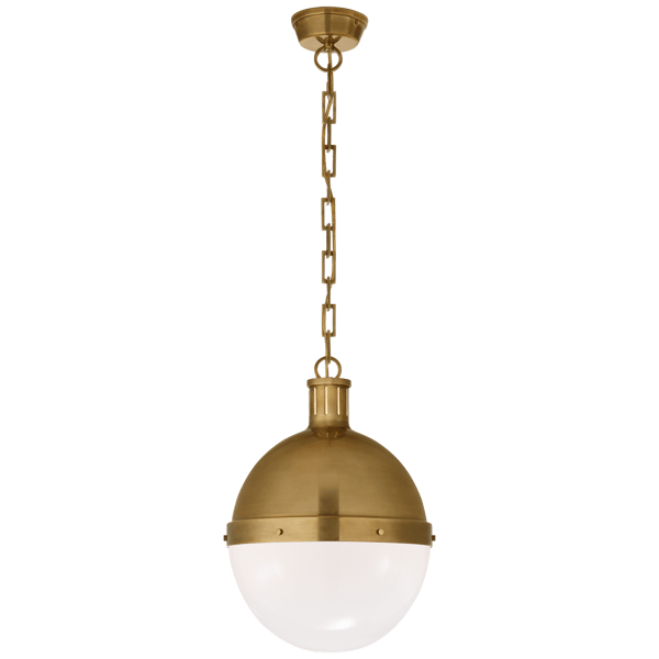 Plafonnier Hicks Brass Finition antique | Andrew Martin - vue principale | REMO-HOME