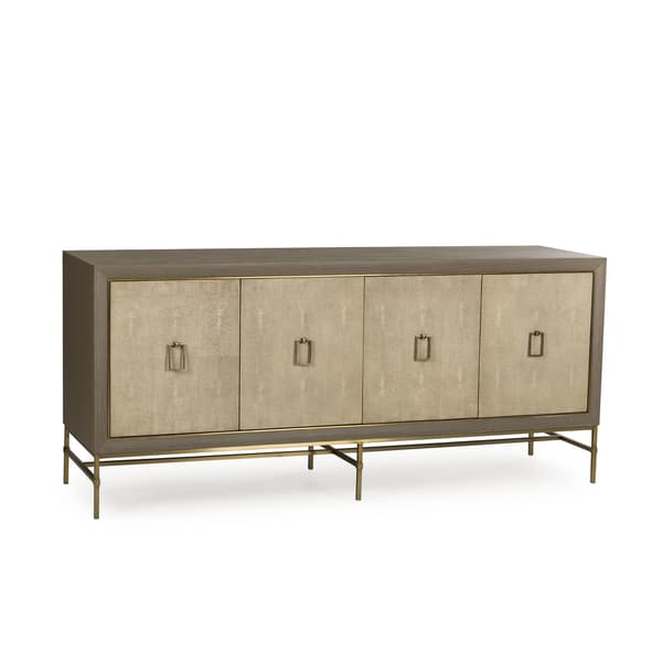 Buffet Edith Latte Ivory Shagreen | Andrew Martin - vue principale | REMO-HOME