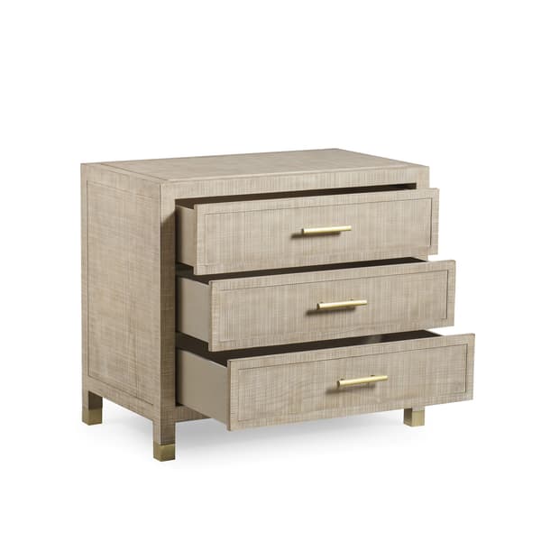 Table de chevet Raffles Nightstand Natural | Andrew Martin - vue de détail | REMO-HOME