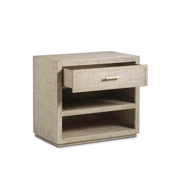 Table de chevet Raffles 1 Drawer Nightstand Natural | Andrew Martin - vue de détail | REMO-HOME