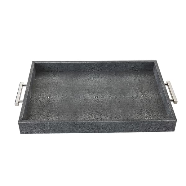 Objet décoratif Porto Tray Grey Decorative | Andrew Martin - vue principale | REMO-HOME