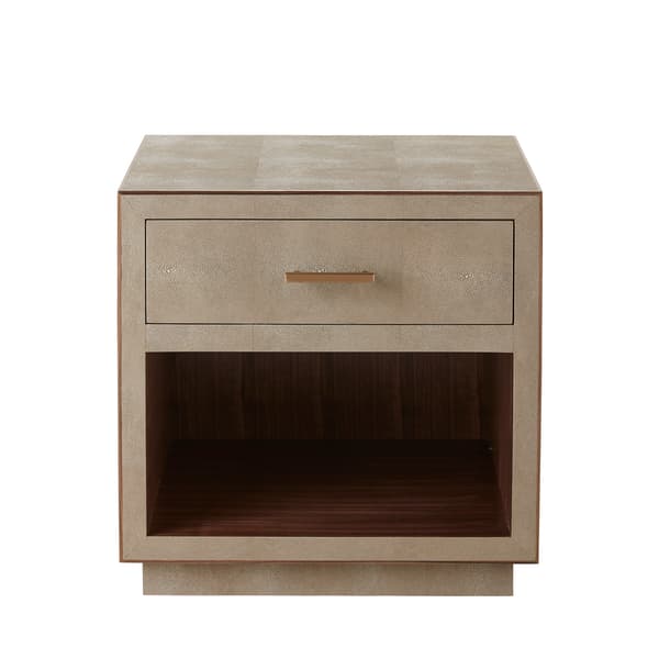 Table de chevet Fitz Cream | Andrew Martin - vue principale | REMO-HOME