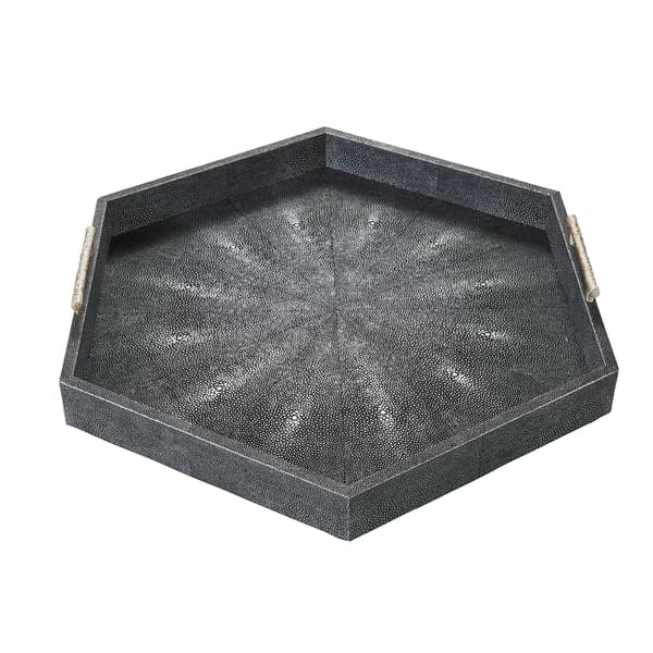 Objet décoratif Cosima Tray Grey Decorative | Andrew Martin - vue principale | REMO-HOME