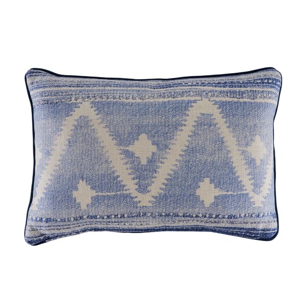 Coussin décoratif Babylon Denim Plumes durables | Andrew Martin - vue principale | REMO-HOME