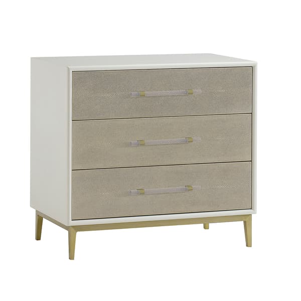 Table de chevet Alice Nightstand Ivory | Andrew Martin - vue principale | REMO-HOME