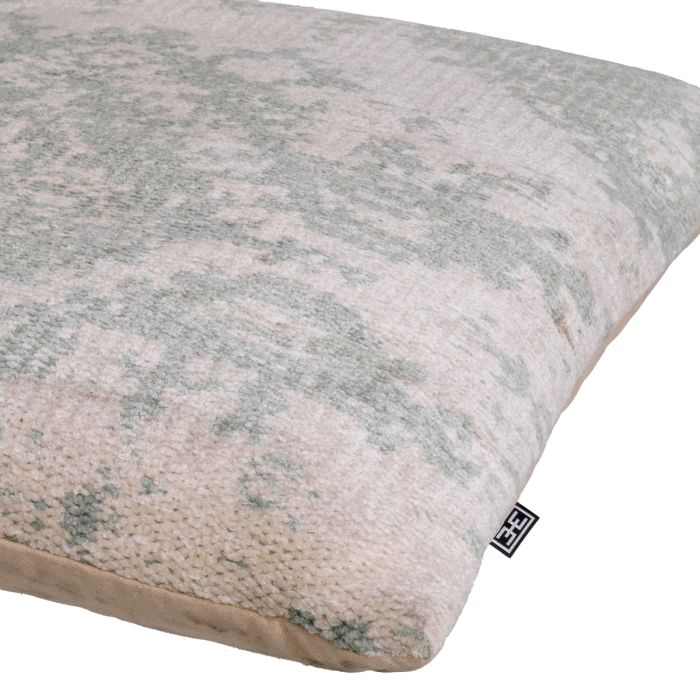 Coussin carré en tissu vert clair | Eichholtz Serene