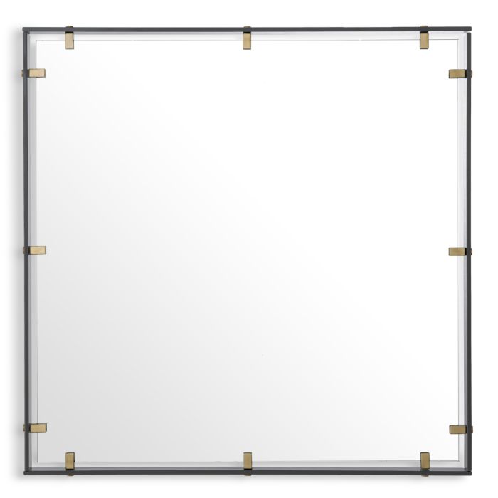 Miroir carré en verre fumé | Eichholtz Verona M