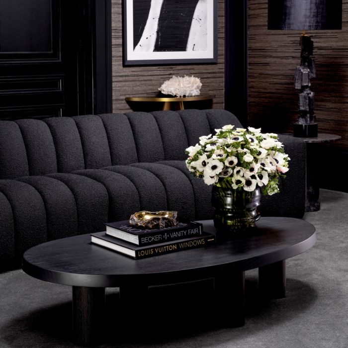 Table basse en bois anthracite | Eichholtz Prelude