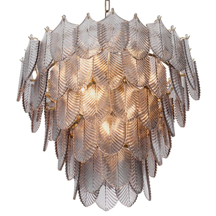 Lustre doré en verre fumé | Eichholtz Verbier S