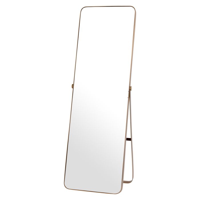 Miroir sur pied en laiton brossé | Eichholtz Hardwick