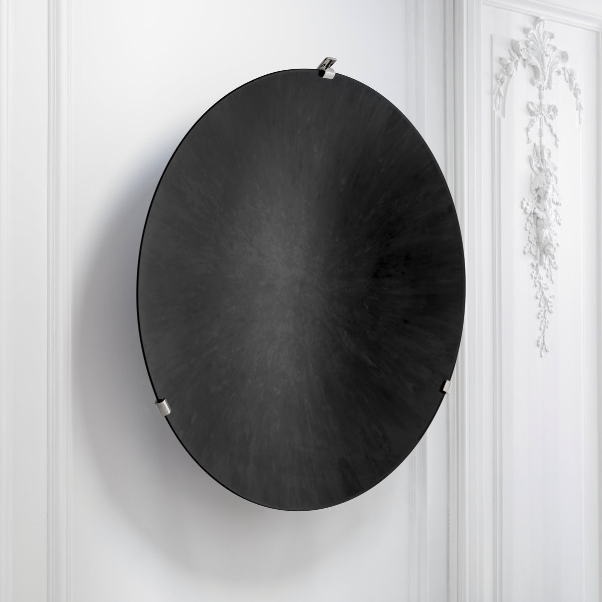 Objet mural en métal noir antique avec système de suspension | Eichholtz Laguna S - vue de détail | REMO-HOME