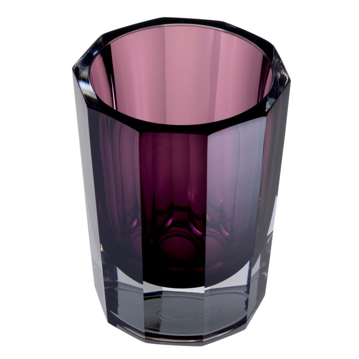 Vase en verre soufflé violet | Eichholtz Chavez S