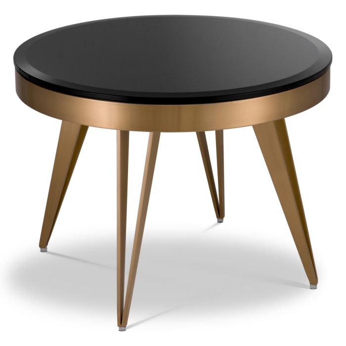 Table d'appoint en laiton brossé | Eichholtz Rocco