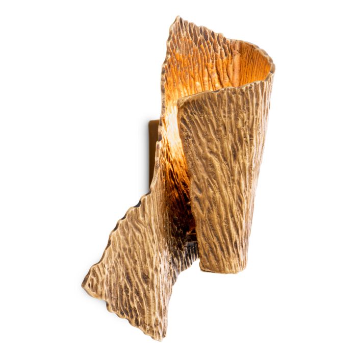 Applique murale dorée en laiton | Eichholtz Craft