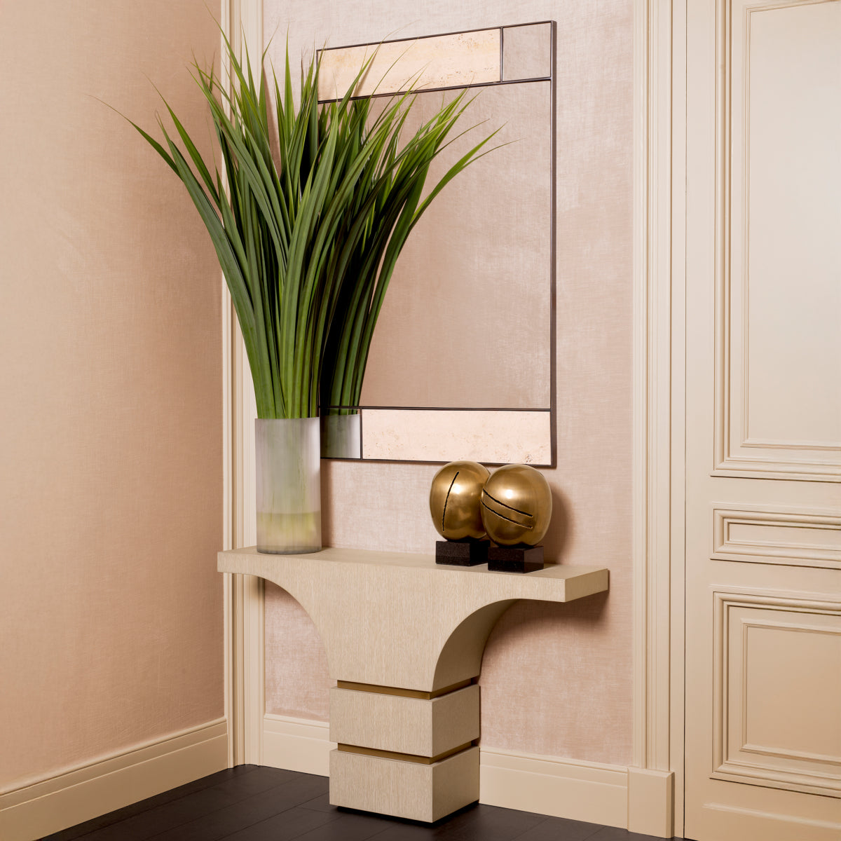 Objet artistique en laiton vintage | Eichholtz Artistic set of 2 - vue de détail | REMO-HOME