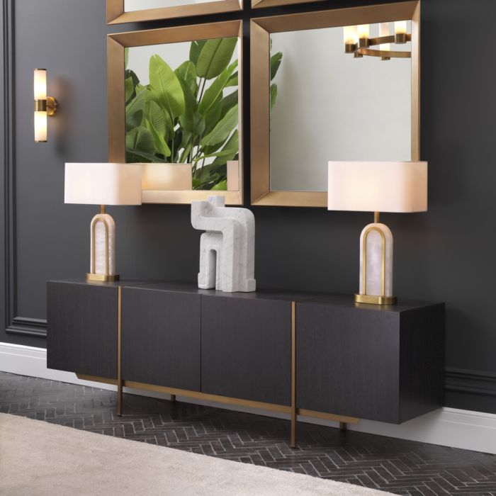 Buffet en chêne gris anthracite | Eichholtz Bazilian