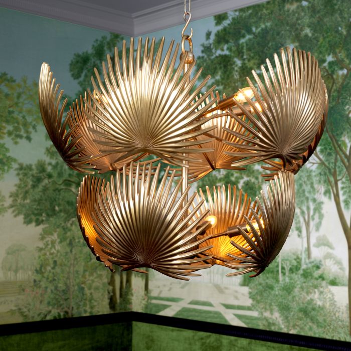 Lustre en laiton | Eichholtz Foliage