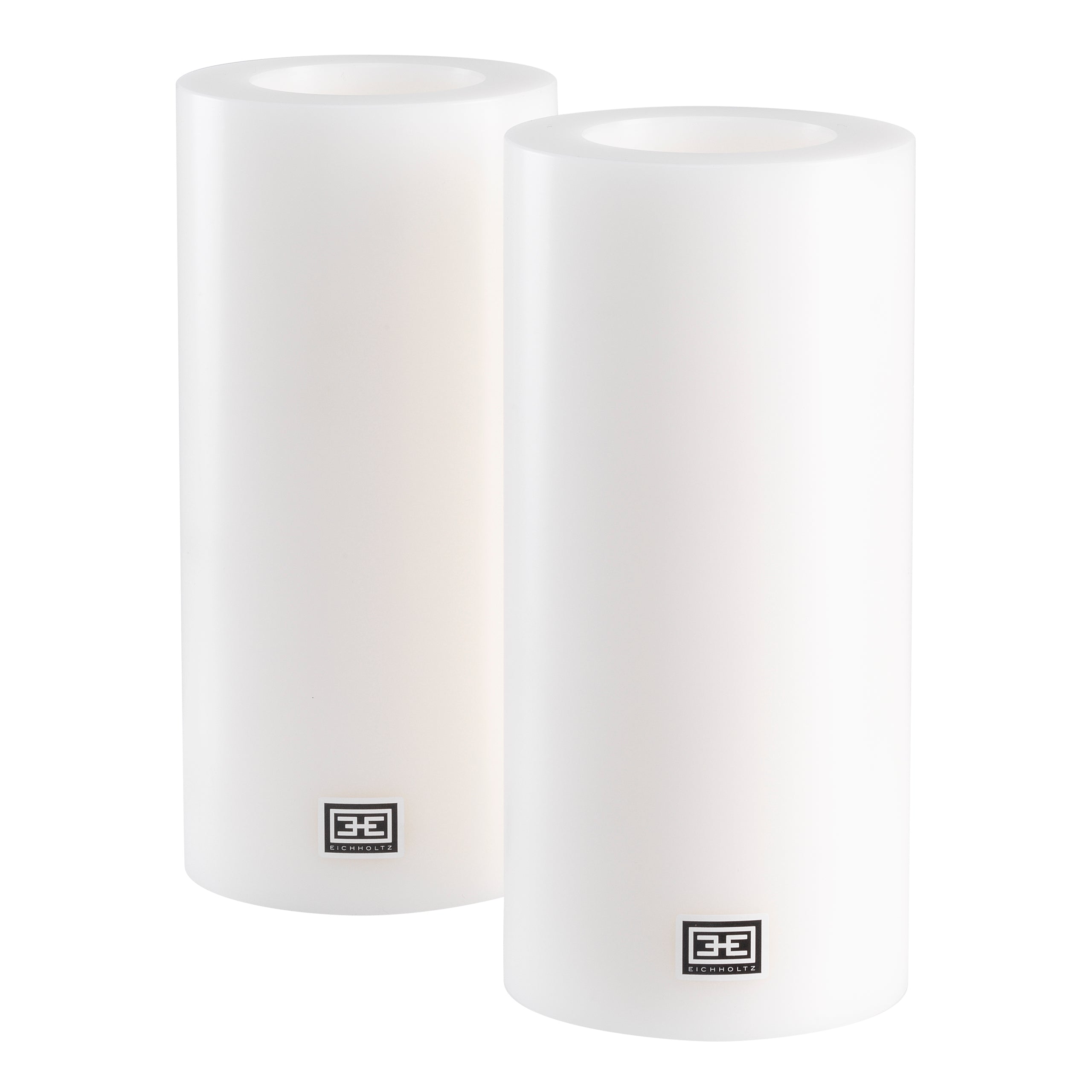 Bougie artificielle ø 10 x H. 21 cm set de 2 | Eichholtz Artificial Candle ø 10 x H. 21 cm set of 2 - vue de détail | REMO-HOME