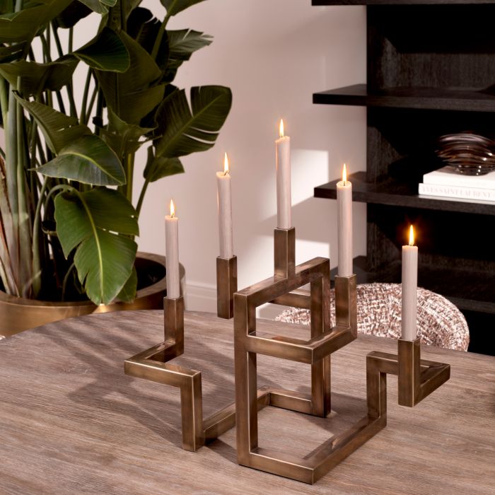 Bougeoir doré | Eichholtz Skyline