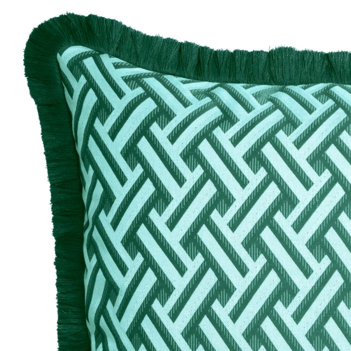 Coussin carré en tissu vert | Eichholtz Doria S