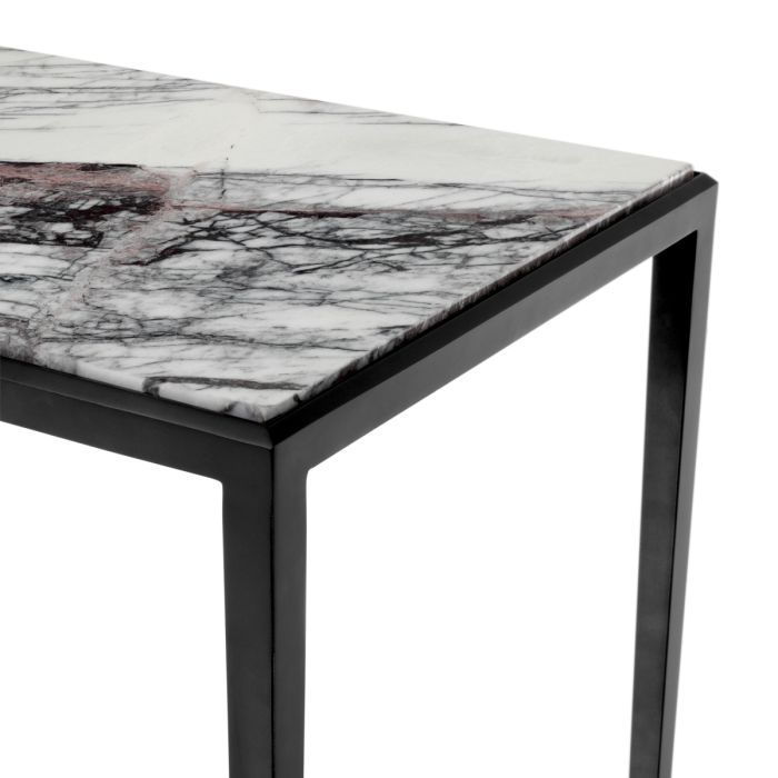Console en bronze et marbre blanc | Eichholtz Henley L
