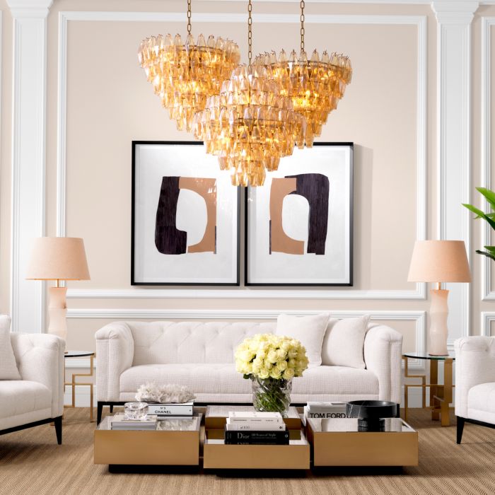 Impression d'art abstrait (lot de 2) | Eichholtz Cardboard