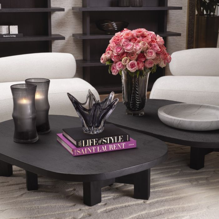 Table basse en bois anthracite | Eichholtz Libertine