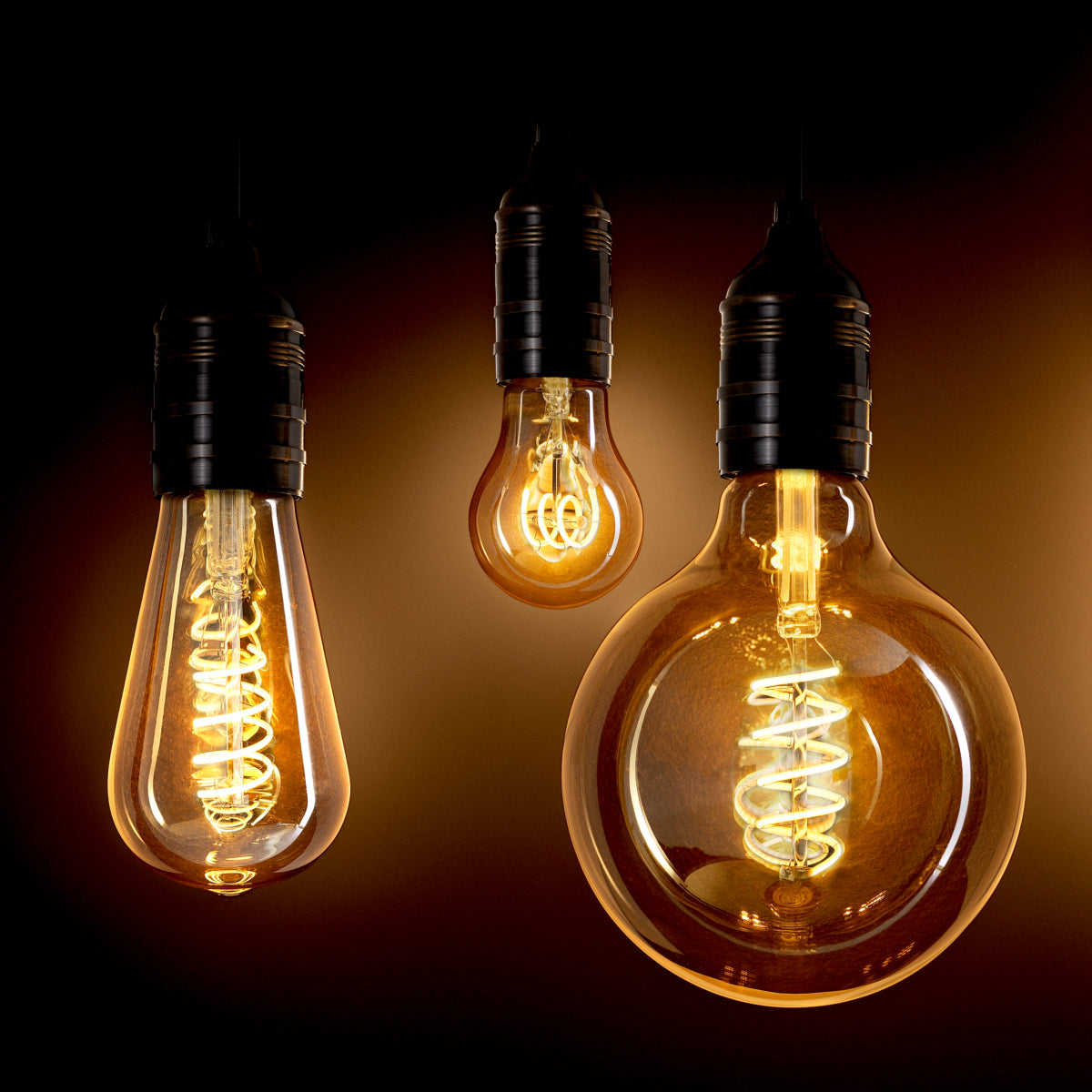 Ampoule LED Goldline A Shape 3W E14 | Eichholtz LED Bulb Goldline A Shape 3W E14 set of 4 - vue de détail | REMO-HOME
