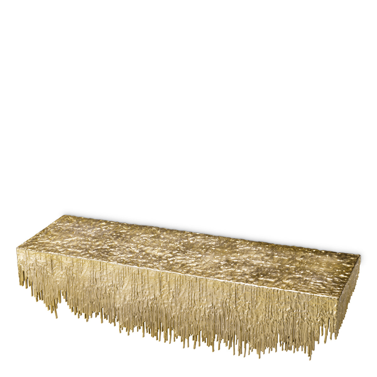 Table console murale finition dorée | Eichholtz Grove - vue de détail | REMO-HOME