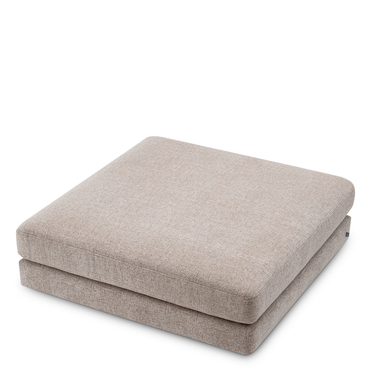 Pouf lounge en nuoro greige | Eichholtz Lounge Club - vue de détail | REMO-HOME
