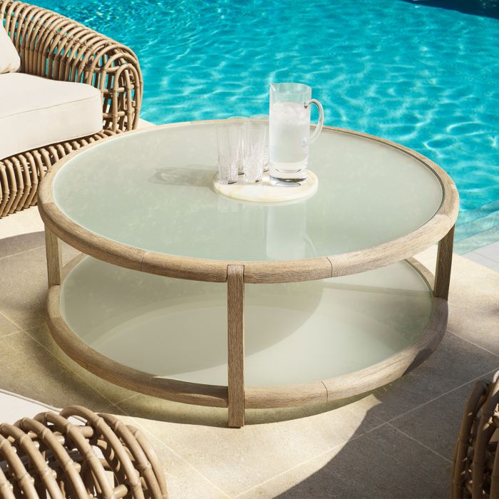 Table basse extérieur en teck vieilli | Eichholtz Anthony