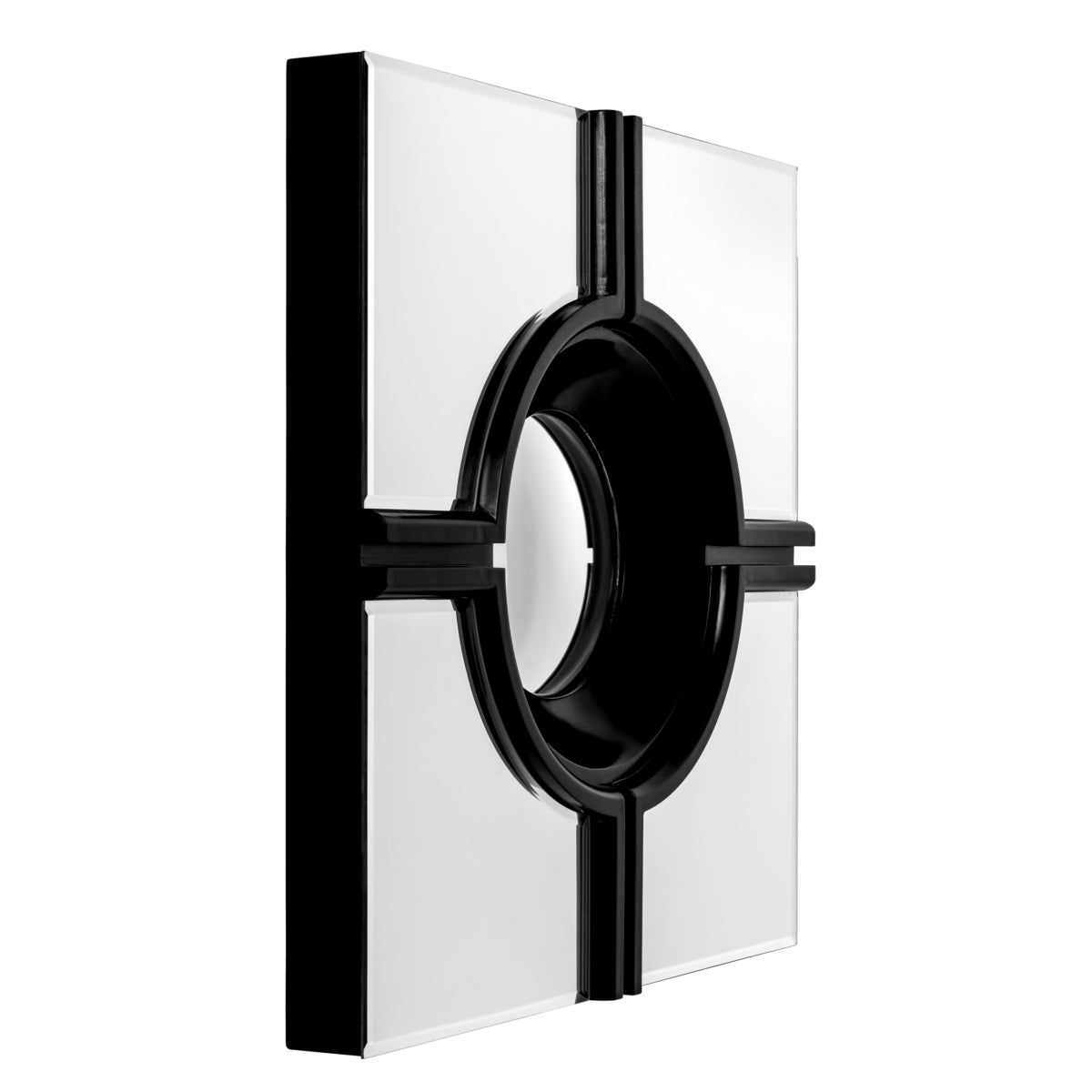 Miroir finition noir | Eichholtz Jagger - vue de détail | REMO-HOME
