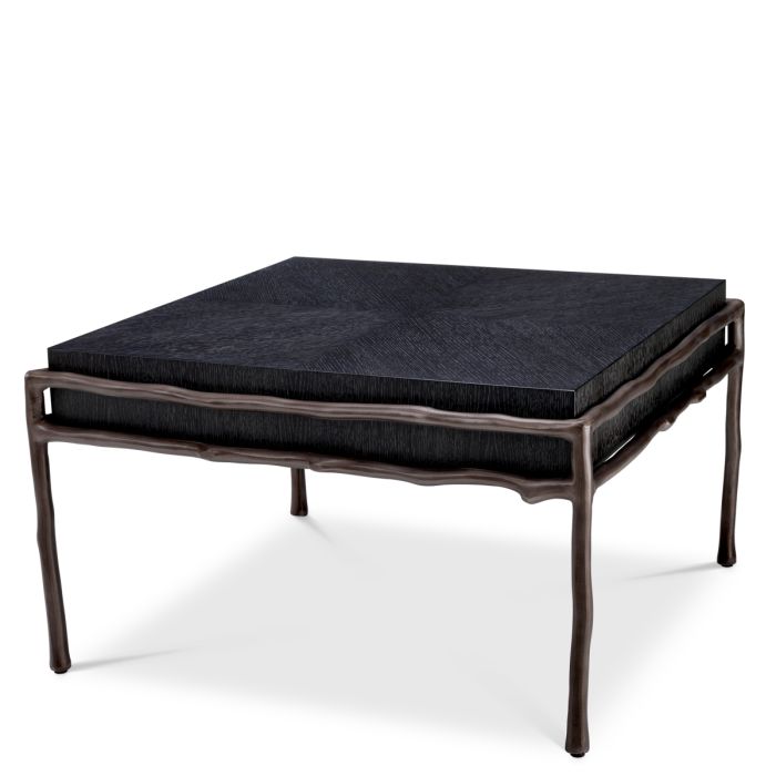 Table d'appoint en chêne anthracite | Eichholtz Premier