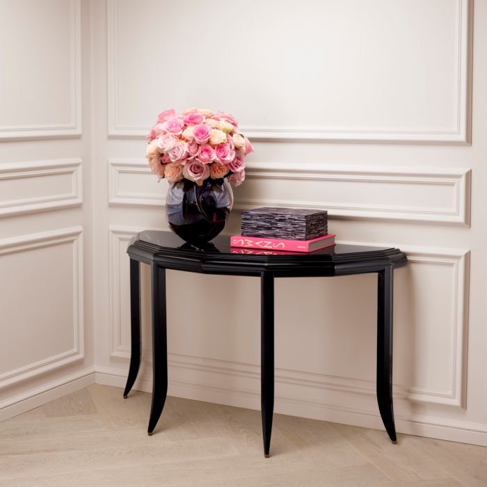 Console en marbre noir | Eichholtz Javier