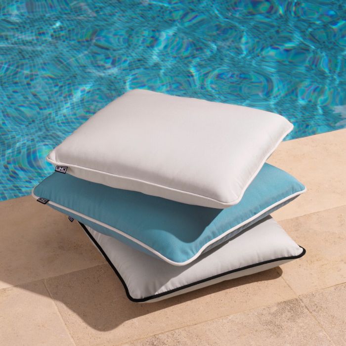 Coussin de dossier extérieur blanc et noir | Eichholtz Universal